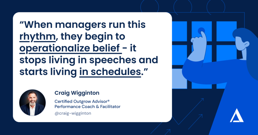 Managers can operationalize belief