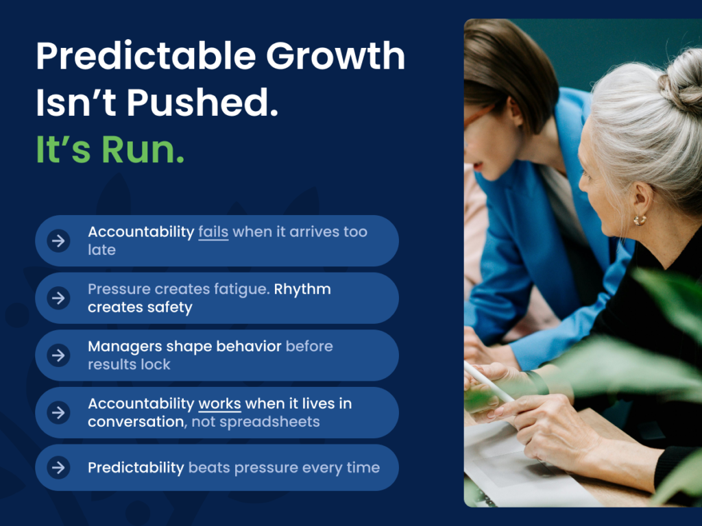 Predictable Growth Isn't Pushed, It's Run - CEO 4